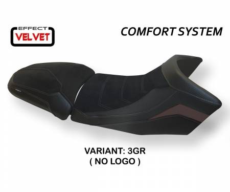 KT129AGVC-3GR-2 Housse de selle Gaeta Velvet Comfort System Gris (GR) T.I. pour KTM 1290 SUPER ADVENTURE S/T 2015 > 2020