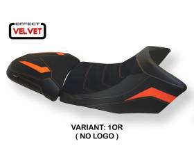 Seat saddle cover Gaeta Velvet Orange (OR) T.I. for KTM 1290 SUPER ADVENTURE S/T 2015 > 2020