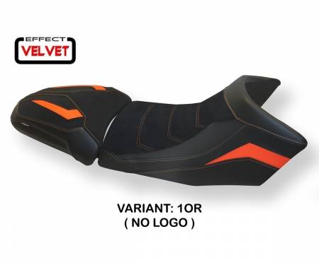 KT129AGV-1OR-2 Rivestimento sella Gaeta Velvet Arancio (OR) T.I. per KTM 1290 SUPER ADVENTURE S/T 2015 > 2020