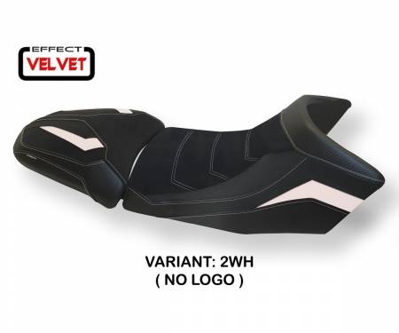 KT129AGV-2WH-2 Rivestimento sella Gaeta Velvet Bianco (WH) T.I. per KTM 1290 SUPER ADVENTURE S/T 2015 > 2020