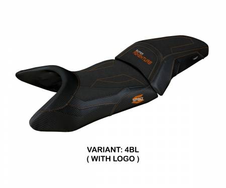KT129ASLU-4BL-1 Seat saddle cover Lumiar Ultragrip Black (BL) T.I. for KTM 1290 SUPER ADVENTURE S/T 2021 > 2022