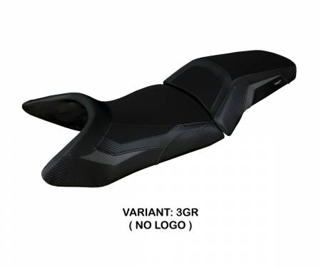 KT129ASL-3GR-2 Seat saddle cover Lumiar Gray (GR) T.I. for KTM 1290 SUPER ADVENTURE S/T 2021 > 2022