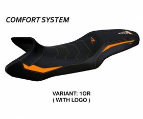 Rivestimento sella Erice Comfort System Arancio (OR) T.I. per KTM 1290 SUPER ADVENTURE R 2021 > 2022