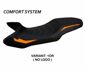 Rivestimento sella Erice Comfort System Arancio (OR) T.I. per KTM 1290 SUPER ADVENTURE R 2021 > 2022