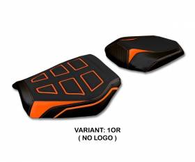 Seat saddle cover Delhi Ultragrip Orange (OR) T.I. for KTM 1290 SUPER DUKE R 2020 > 2022