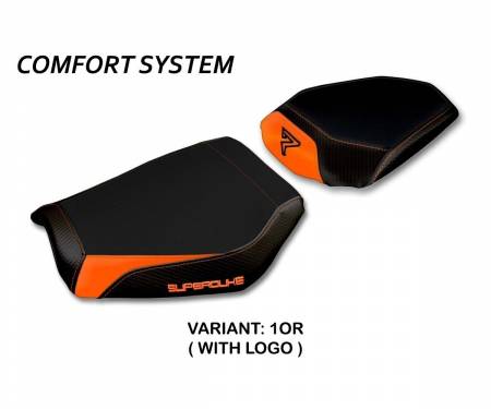 KT12SDRG-1OR-1 Sattelbezug Sitzbezug Gaya Comfort System Orange (OR) T.I. fur KTM 1290 SUPER DUKE R 2020 > 2022