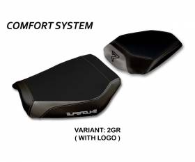 Seat saddle cover Gaya Comfort System Gray (GR) T.I. for KTM 1290 SUPER DUKE R 2020 > 2022