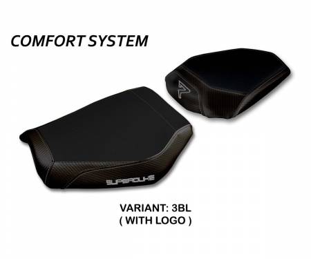 KT12SDRG-3BL-1 Housse de selle Gaya Comfort System Noir (BL) T.I. pour KTM 1290 SUPER DUKE R 2020 > 2022
