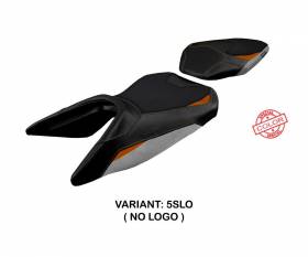 Funda Asiento Neum Naranja Plateado SLO T.I. para KTM 250 Duke 2017 > 2023