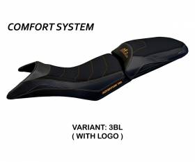 Seat saddle cover Star Comfort System Black (BL) T.I. for KTM 390 ADVENTURE 2020 > 2022