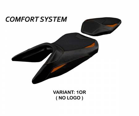 KT39DHC-1OR-2 Seat saddle cover Haiti comfort system Orange OR T.I. for KTM 390 Duke 2017 > 2023