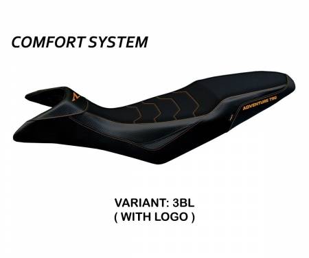 KT79AREC-3BL-1 Seat saddle cover Elk Comfort System Black (BL) T.I. for KTM 790 ADVENTURE R 2019 > 2020