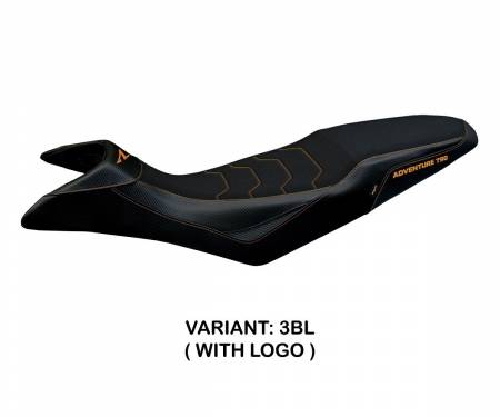 KT79AREU-3BL-1 Seat saddle cover Elk Ultragrip Black (BL) T.I. for KTM 790 ADVENTURE R 2019 > 2020