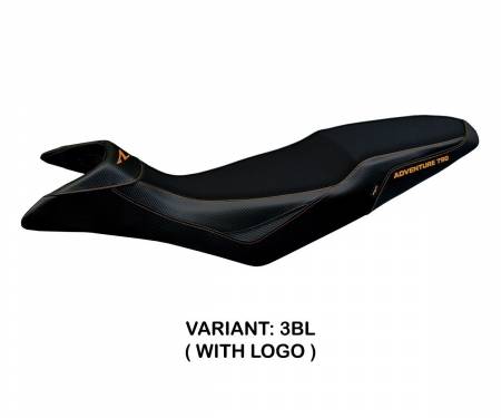 KT79ARE-3BL-1 Seat saddle cover Elk Black (BL) T.I. for KTM 790 ADVENTURE R 2019 > 2020