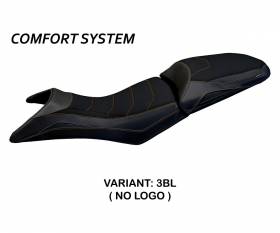 Seat saddle cover Milo Comfort System Black (BL) T.I. for KTM 790 ADVENTURE S 2019 > 2020