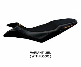 Seat saddle cover Mazyr Black (BL) T.I. for KTM 890 ADVENTURE R 2021 > 2022