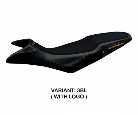 KT89ARM-3BL-1 Seat saddle cover Mazyr Black (BL) T.I. for KTM 890 ADVENTURE R 2021 > 2022
