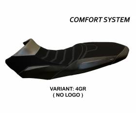 Sattelbezug Sitzbezug Sassuolo 2 Comfort System Grau (GR) T.I. fur KTM 1090 ADVENTURE R 2017 > 2019