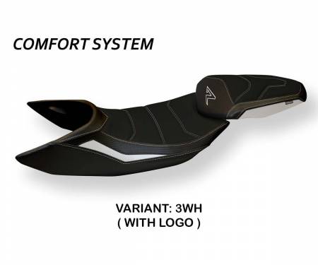 KTDKRJ3C-3WH-3 Rivestimento sella Janna 3 Comfort System Bianco (WH) T.I. per KTM 1290 SUPER DUKE R 2014 > 2019