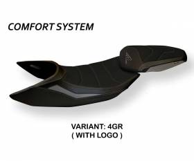 Housse de selle Janna 3 Comfort System Gris (GR) T.I. pour KTM 1290 SUPER DUKE R 2014 > 2019