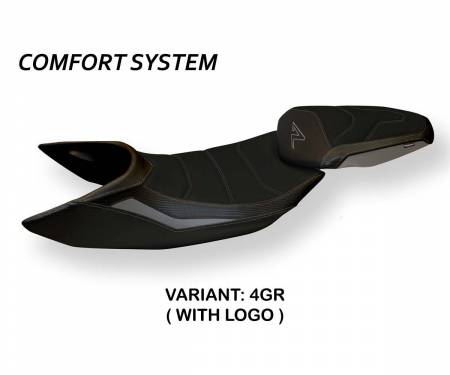 KTDKRJ3C-4GR-3 Housse de selle Janna 3 Comfort System Gris (GR) T.I. pour KTM 1290 SUPER DUKE R 2014 > 2019