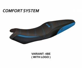Rivestimento sella Londra 1 Comfort System Blu (BE) T.I. per KAWASAKI ER-6N / F 2005 > 2011