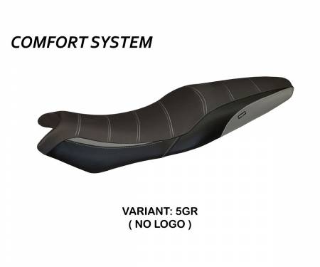 KWE51L1C-5GR-4 Seat saddle cover Londra 1 Comfort System Gray (GR) T.I. for KAWASAKI ER-6N / F 2005 > 2011