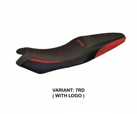 KWE51L1C-7RD-5 Seat saddle cover Londra 1 Comfort System Red (RD) T.I. for KAWASAKI ER-6N / F 2005 > 2011