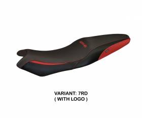 Seat saddle cover Londra 1 Red (RD) T.I. for KAWASAKI ER-6N / F 2005 > 2011