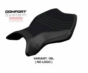 Seat saddle cover MadMax Comfort System Black BL T.I. for Kawasaki Ninja H2 R 2015 > 2023