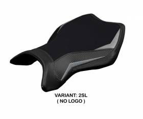 Seat saddle cover MadMax Silver SL T.I. for Kawasaki Ninja H2 R 2015 > 2023