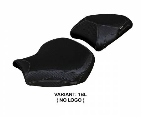 KWH2SXM-1BL-2 Seat saddle cover Moniz Black BL T.I. for Kawasaki Ninja H2 1000 SX 2018 > 2023