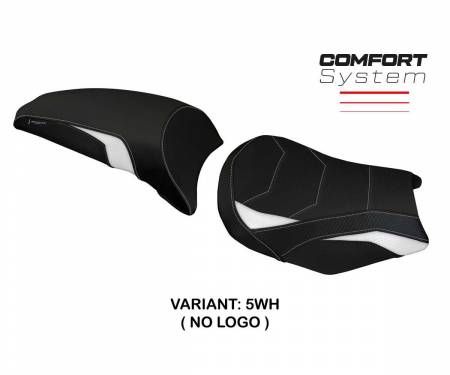 KWNJ65SC-5WH-2 Seat saddle cover Sihu comfort system White WH T.I. for Kawasaki Ninja 650 2017 > 2024