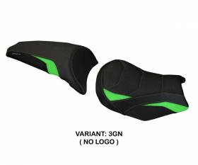 Seat saddle cover Sihu ultragrip Green GN T.I. for Kawasaki Ninja 650 2017 > 2024
