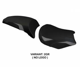 Seat saddle cover Sihu Gray GR T.I. for Kawasaki Ninja 650 2017 > 2024