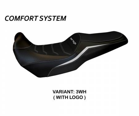 KWV19EC-3WH-3 Seat saddle cover Elvas Comfort System White (WH) T.I. for KAWASAKI VERSYS 1000 2019 > 2022