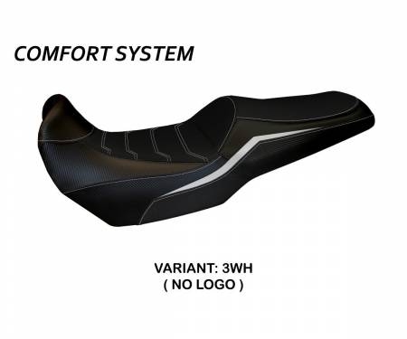KWV19EC-3WH-4 Seat saddle cover Elvas Comfort System White (WH) T.I. for KAWASAKI VERSYS 1000 2019 > 2022