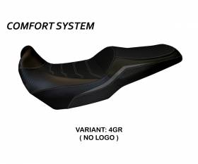 Seat saddle cover Elvas Comfort System Gray (GR) T.I. for KAWASAKI VERSYS 1000 2019 > 2022