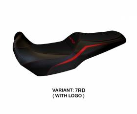 Seat saddle cover Elvas Red (RD) T.I. for KAWASAKI VERSYS 1000 2019 > 2022