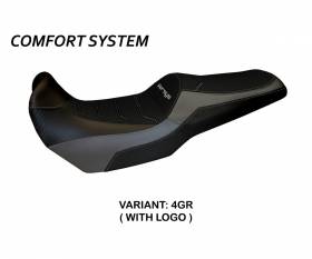 Seat saddle cover Malay 1 Comfort System Gray (GR) T.I. for KAWASAKI VERSYS 1000 2019 > 2022
