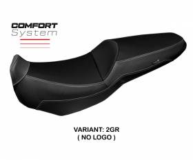 Seat saddle cover Mira comfort system Gray GR T.I. for Kawasaki Versys 300 2017 > 2023