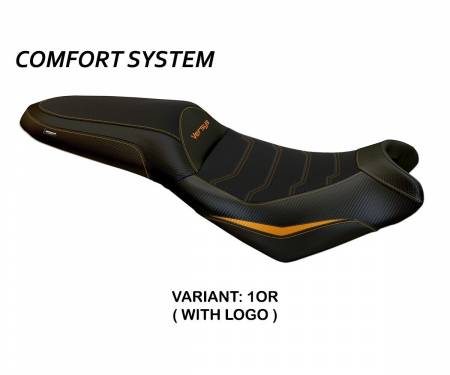 KWV650NC-1OR-1 Sattelbezug Sitzbezug Nasir Comfort System Orange (OR) T.I. fur KAWASAKI VERSYS 650 2007 > 2022