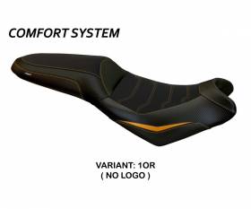 Seat saddle cover Nasir Comfort System Orange (OR) T.I. for KAWASAKI VERSYS 650 2007 > 2022