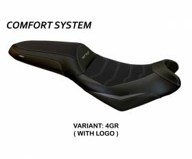 Seat saddle cover Nasir Comfort System Gray (GR) T.I. for KAWASAKI VERSYS 650 2007 > 2022
