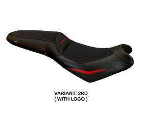 Seat saddle cover Nasir Red (RD) T.I. for KAWASAKI VERSYS 650 2007 > 2022