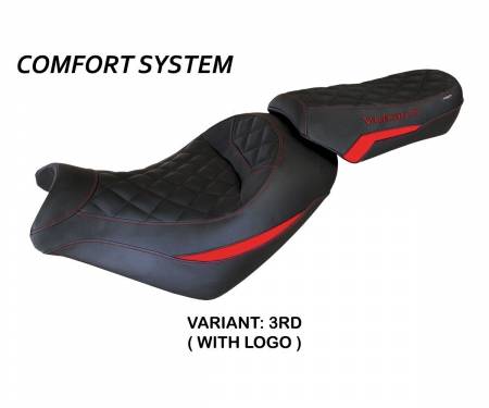 KWVOLTC-3RD-1 Seat saddle cover Taipei Comfort System Red (RD) T.I. for KAWASAKI VULCAN 2014 > 2022
