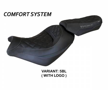 KWVOLTC-5BL-1 Seat saddle cover Taipei Comfort System Black (BL) T.I. for KAWASAKI VULCAN 2014 > 2022
