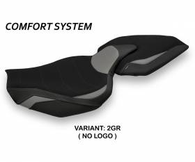 Rivestimento sella Ellos 1 Comfort System Grigio (GR) T.I. per KAWASAKI Z 1000 2014 > 2020