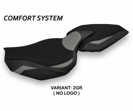 KWZ14E1-3GR-2 Seat saddle cover Ellos 1 Comfort System Gray (GR) T.I. for KAWASAKI Z 1000 2014 > 2020