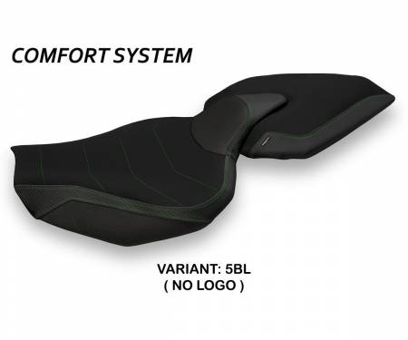 KWZ14E1-5BL-2 Seat saddle cover Ellos 1 Comfort System Black (BL) T.I. for KAWASAKI Z 1000 2014 > 2020